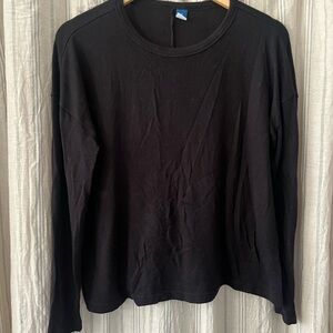 Old Navy Black Long Sleeve Top